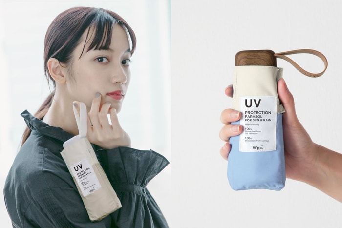 100% 阻隔紫外線 : 日本女生人手一把的 Wpc. 接疊遮陽傘,尺寸小巧如 iPhone!