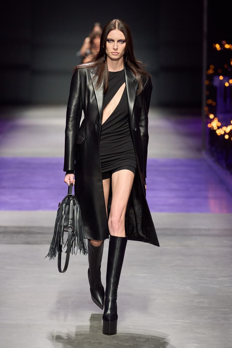 Versace 2023SS fashion show runway mfw