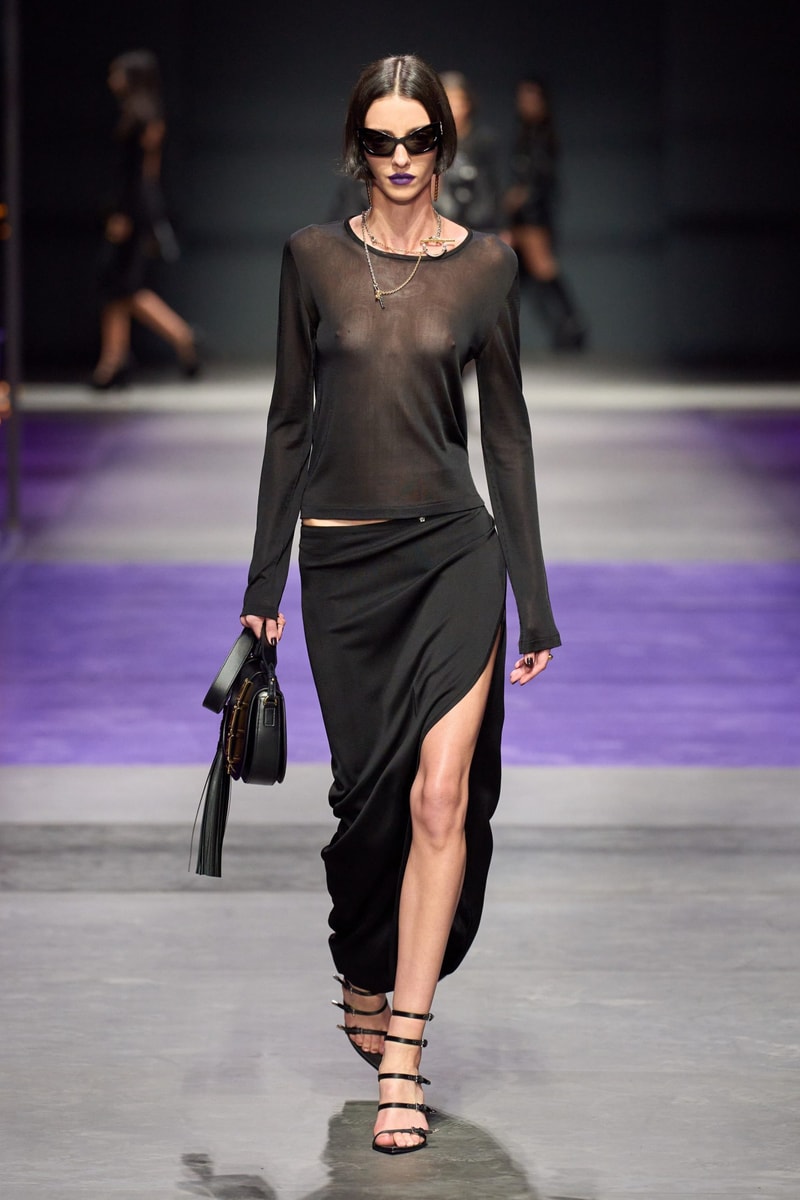 Versace 2023SS fashion show runway mfw