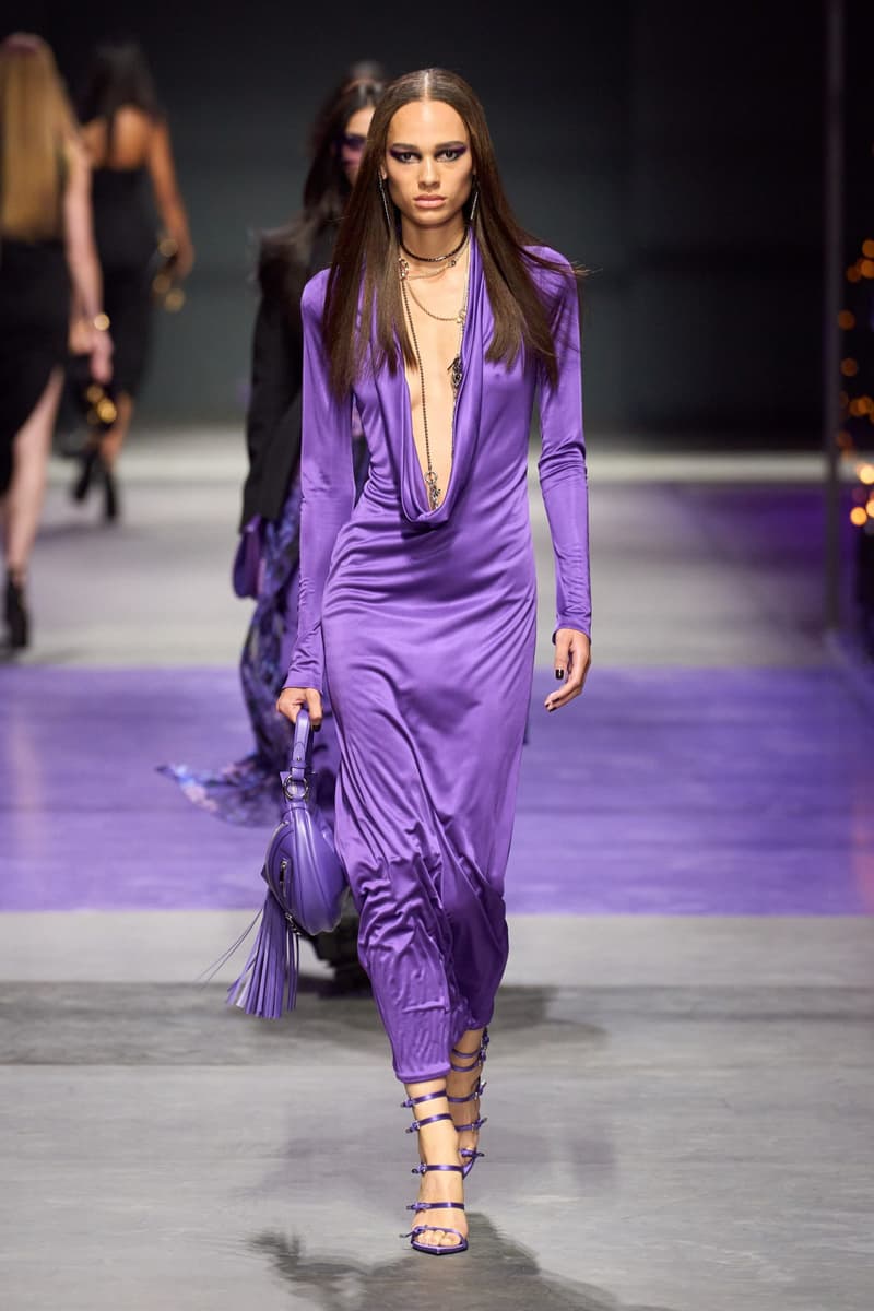 Versace 2023SS fashion show runway mfw