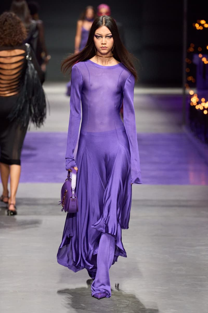 Versace 2023SS fashion show runway mfw