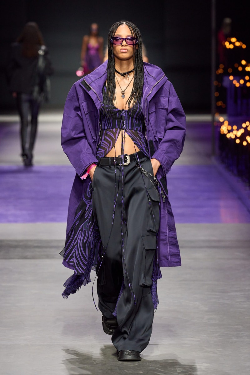Versace 2023SS fashion show runway mfw