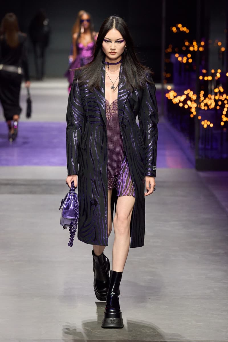 Versace 2023SS fashion show runway mfw