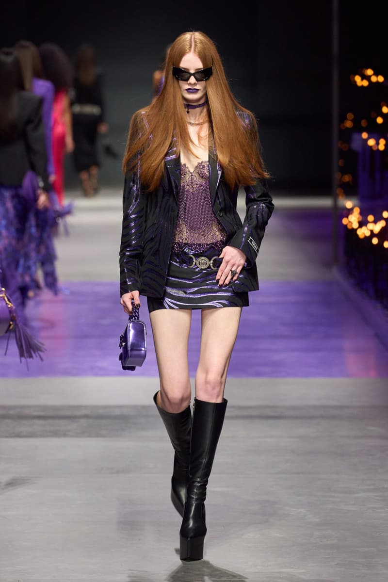 Versace 2023SS fashion show runway mfw