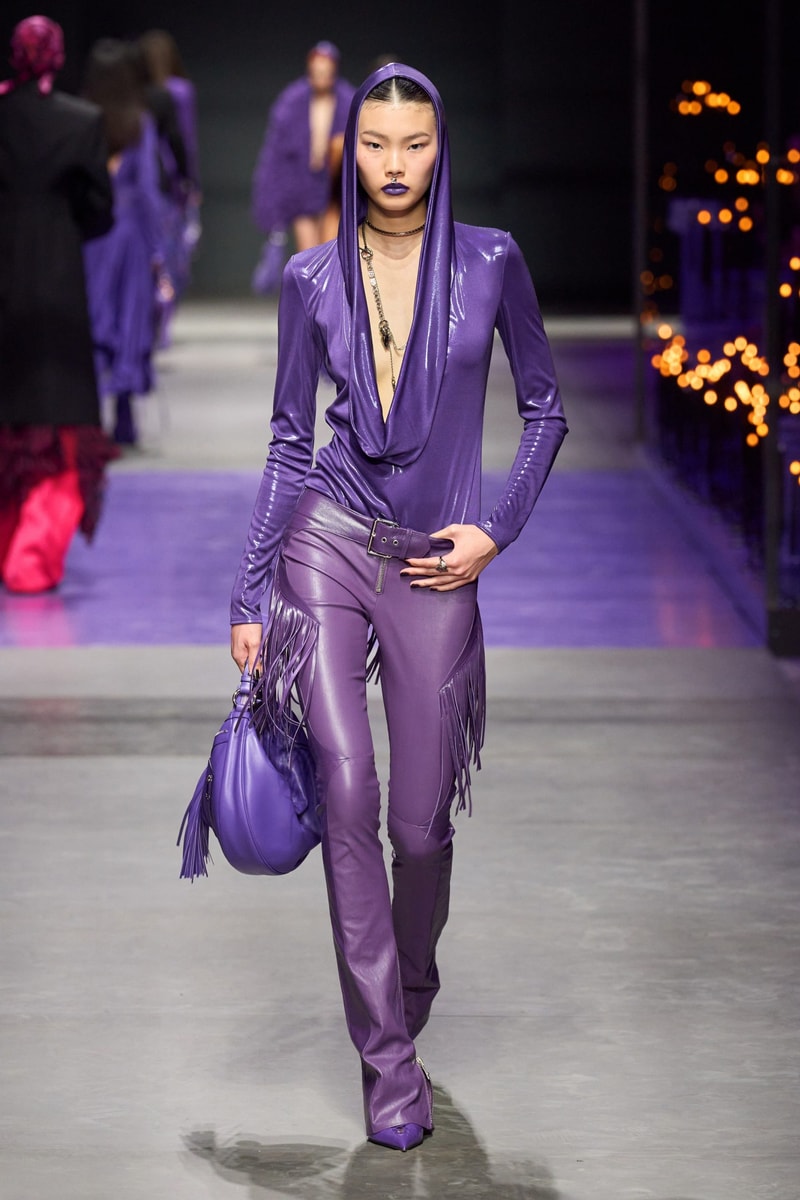 Versace 2023SS fashion show runway mfw