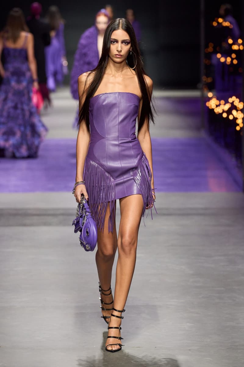 Versace 2023SS fashion show runway mfw