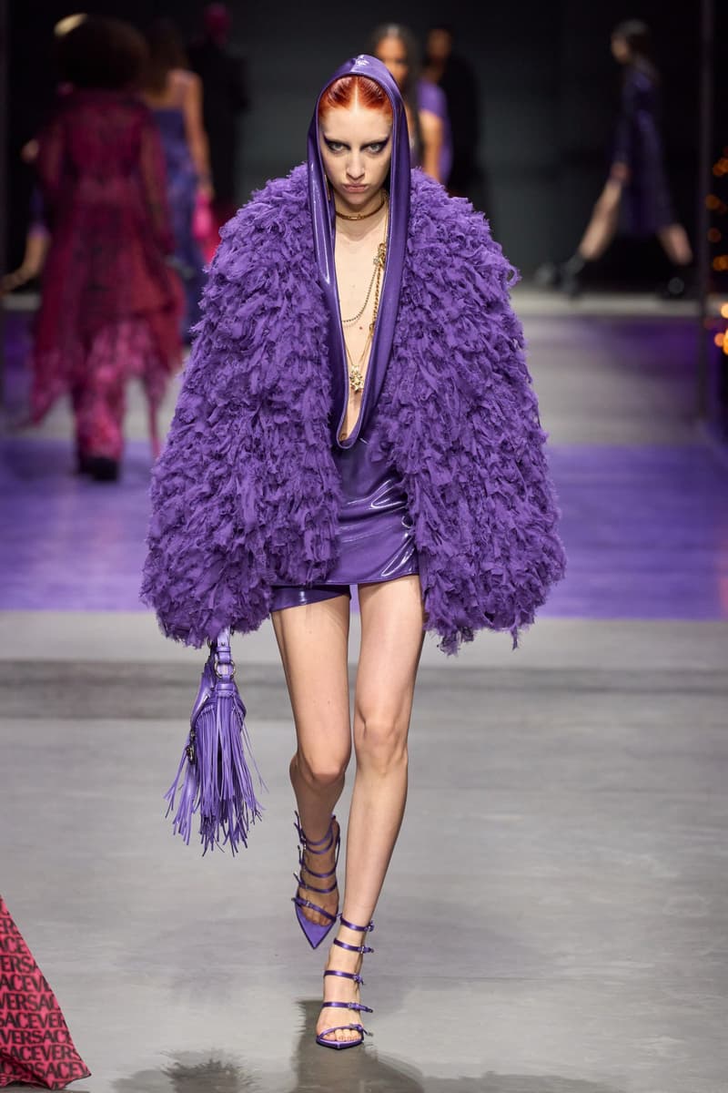 Versace 2023SS fashion show runway mfw