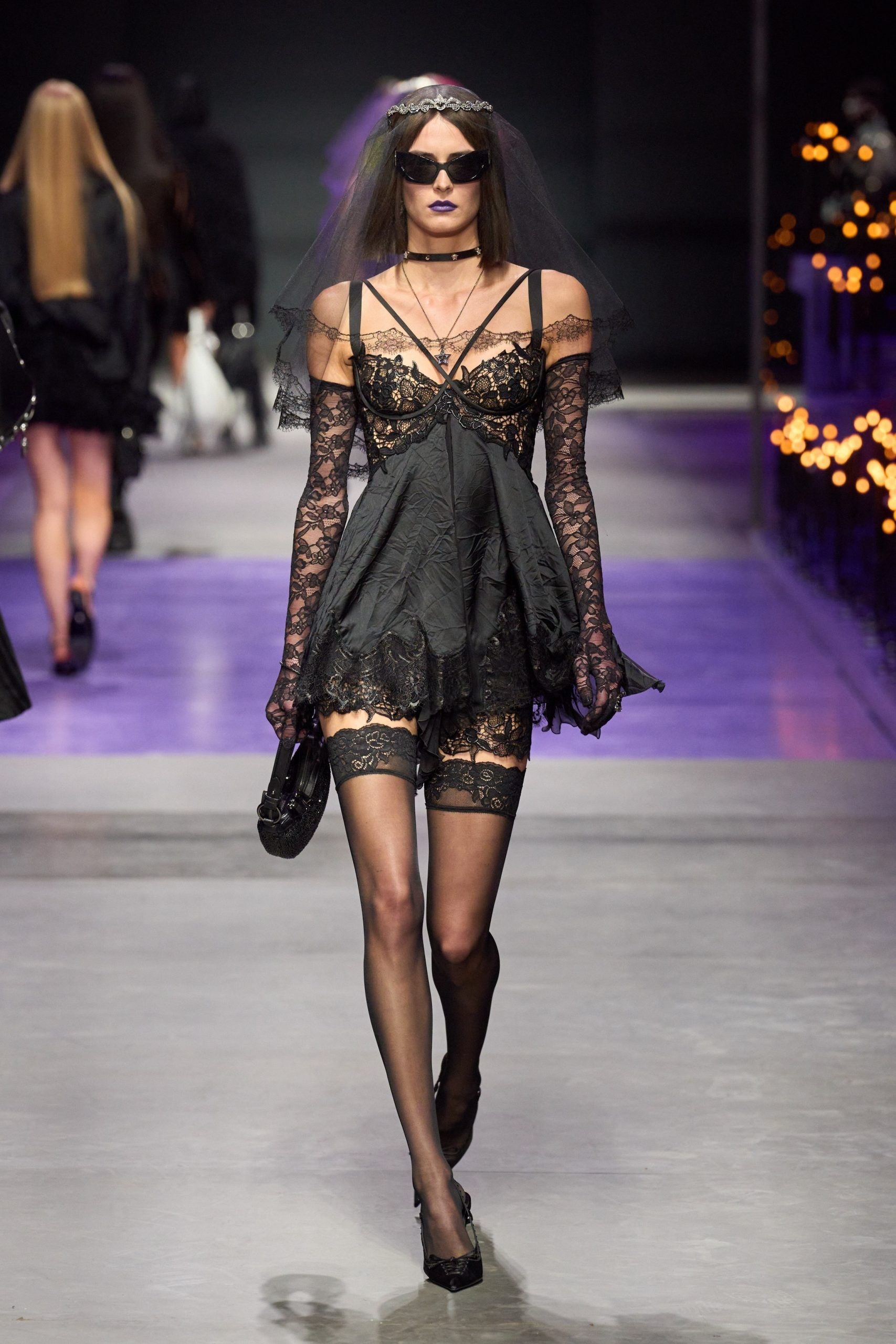Versace 2023SS fashion show runway mfw