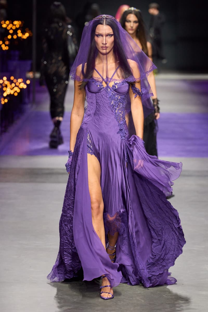 Versace 2023SS fashion show runway mfw