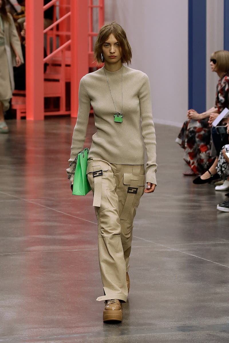 fendi milan mfw 2023 ss kim jones karl handbags detail