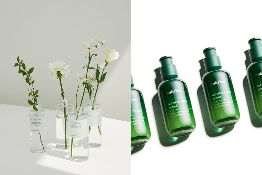 innisfree Green Tea Seed Serum Skin Cream Lotion New 2022