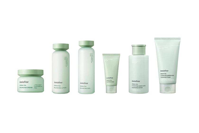 innisfree Green Tea Seed Serum Skin Cream Lotion New 2022