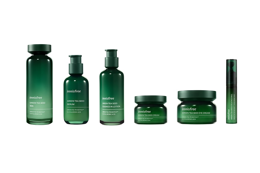 innisfree Green Tea Seed Serum Skin Cream Lotion New 2022