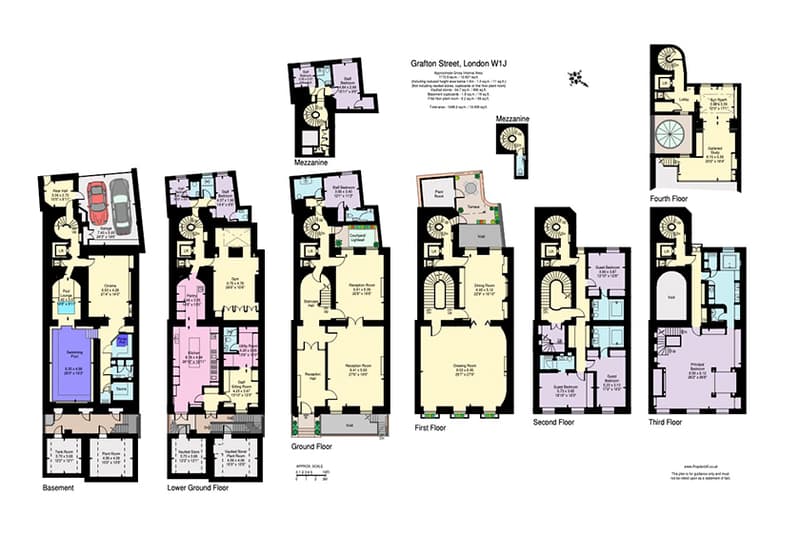 Gucci Tom Ford Mayfair mansion London