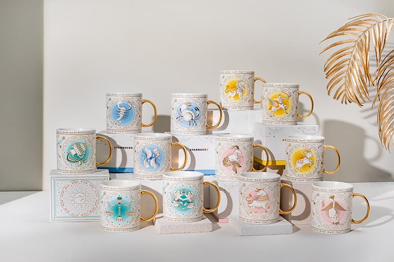 Starbucks 12 zodiac sign Mug 2022 new color
