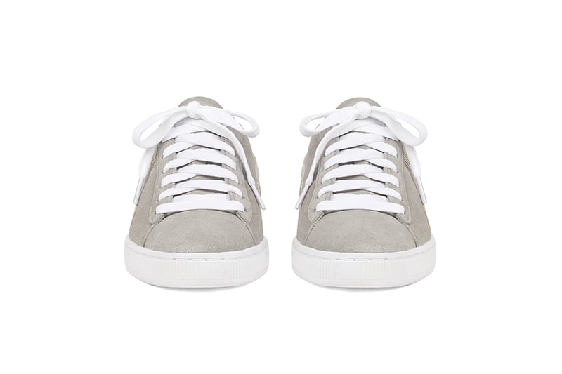 JJJJound x PUMA Suede Putty Limestone Sneakers Collaboration LABELHOOD BOX