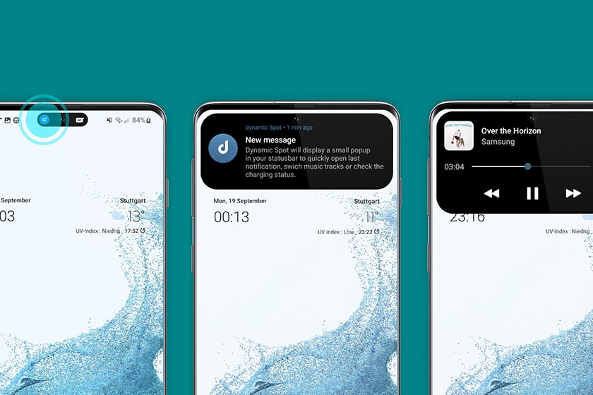 iPhone 14 Pro Dynamic Island on Android Google Play dynamicSpot