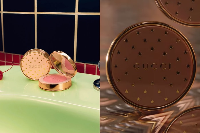 復古金色粉盒：Gucci 新登場 Blush De Beauté 腮紅 6 款眼頰色調很難抉擇！