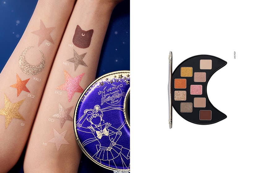 shu uemura x Sailor Moon Eternal Eyeshadow Palette Lip Stick Eyebrow Pencil Highlighter Palette