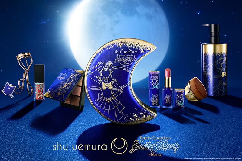 shu uemura x Sailor Moon Eternal Eyeshadow Palette Lip Stick Eyebrow Pencil Highlighter Palette