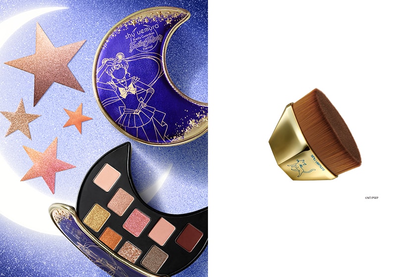 shu uemura x Sailor Moon Eternal Eyeshadow Palette Lip Stick Eyebrow Pencil Highlighter Palette