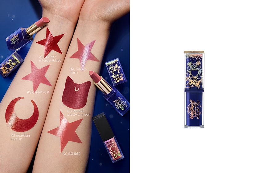 shu uemura x Sailor Moon Eternal Eyeshadow Palette Lip Stick Eyebrow Pencil Highlighter Palette