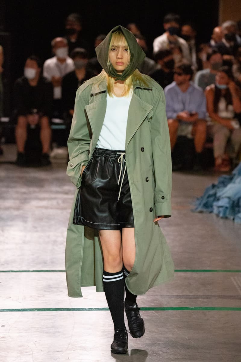 BASICKS DHL umbro MASANORI MORIKAWA tokyo fashion show runway look detail