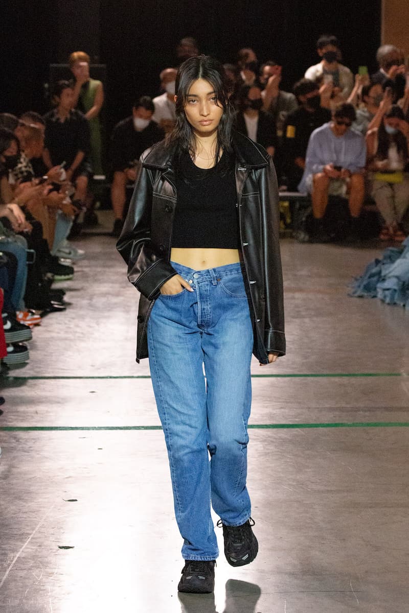 BASICKS DHL umbro MASANORI MORIKAWA tokyo fashion show runway look detail