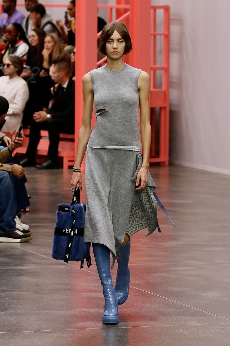 fendi milan mfw 2023 ss kim jones karl handbags detail