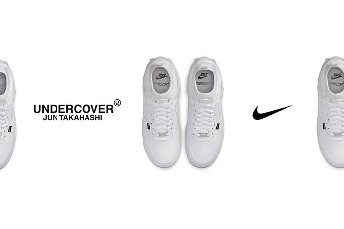 極簡純白中藏著細節：Nike x UNDERCOVER 聯名 Air Force 1 鞋款曝光！