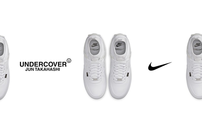 極簡純白中藏著細節:Nike x UNDERCOVER 聯名 Air Force 1 鞋款曝光!