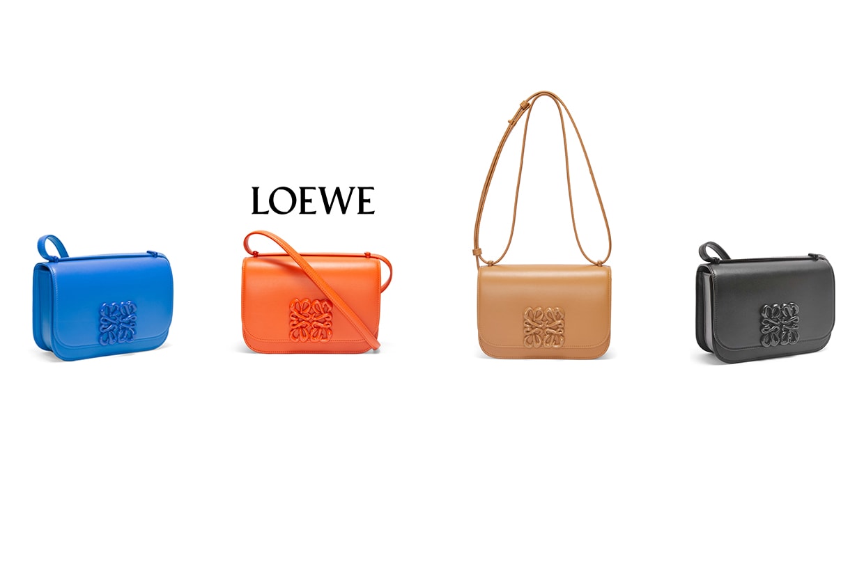 loewe fw22 inflated anagram goya bag handbags