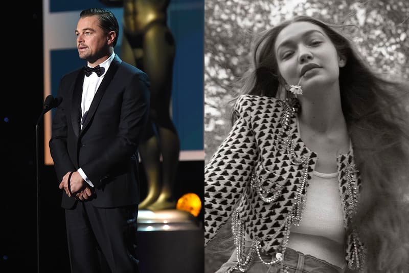 Leonardo dicaprio in a romance with gigi hadid