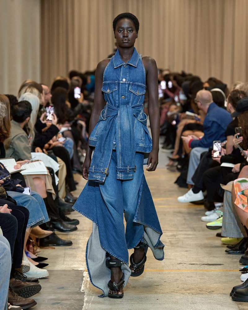 Burberry 2023ss show runway Riccardo Tisci