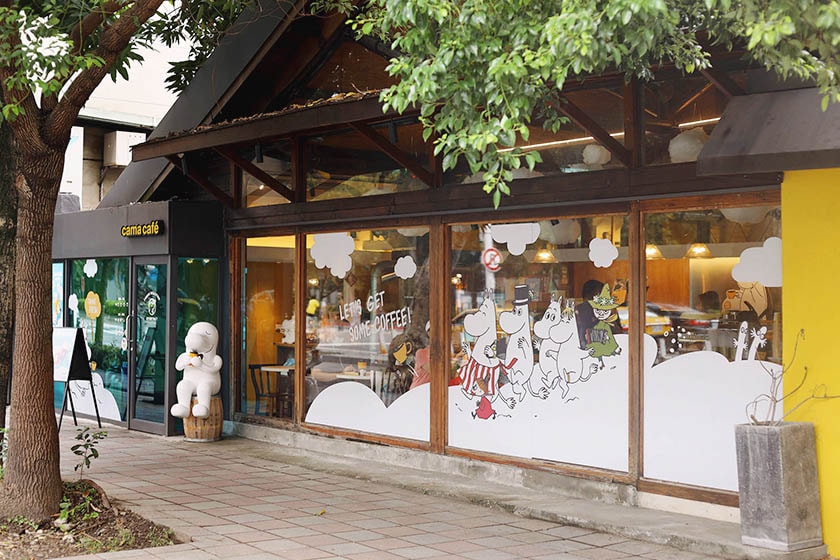 cama cafe x Moomin Air Coffee Collaboration 2022