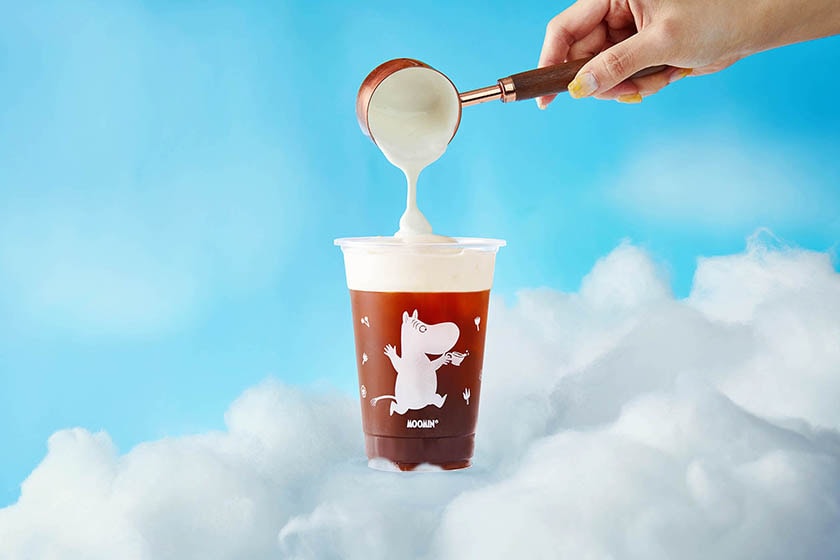 cama cafe x Moomin Air Coffee Collaboration 2022