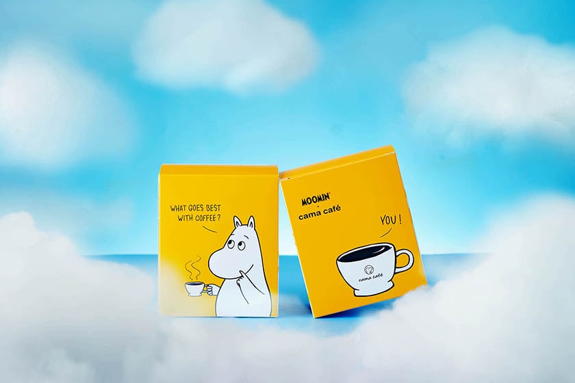 cama cafe x Moomin Air Coffee Collaboration 2022