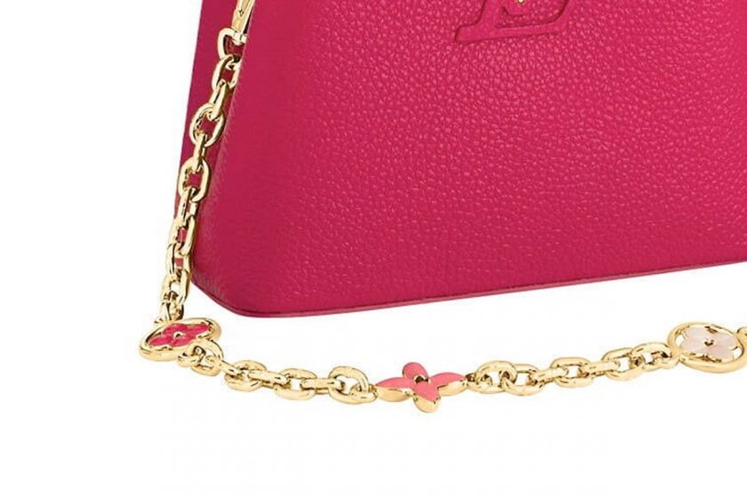 louis vuitton Capucines new strap chain monogram 