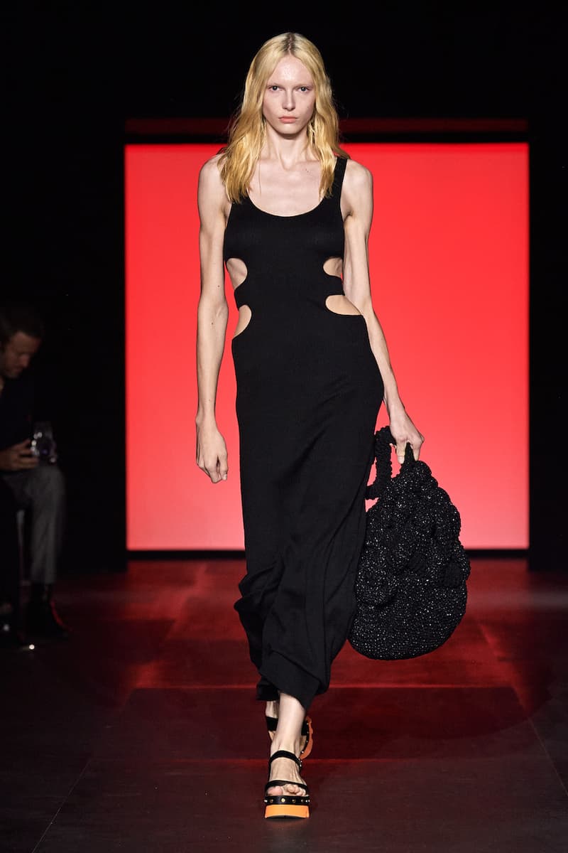 Chloé paris pfw 2023 ss Gabriela Hearst runway show detail