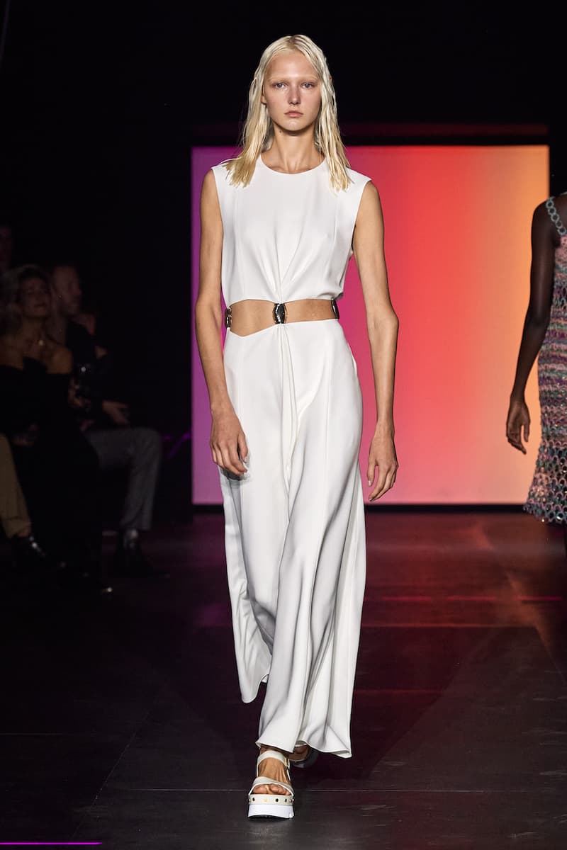 Chloé paris pfw 2023 ss Gabriela Hearst runway show detail