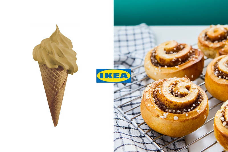 ikea cinnamon roll ice cream limited flavor halloween special