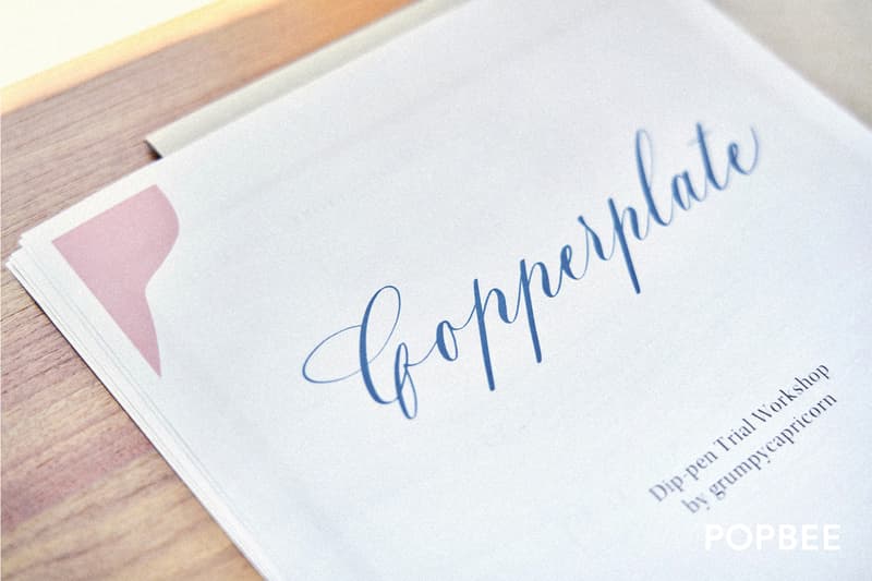 the-bee-club-ink-house-calligraphy-workshop