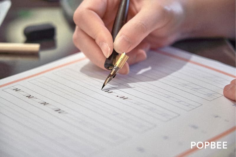 the-bee-club-ink-house-calligraphy-workshop