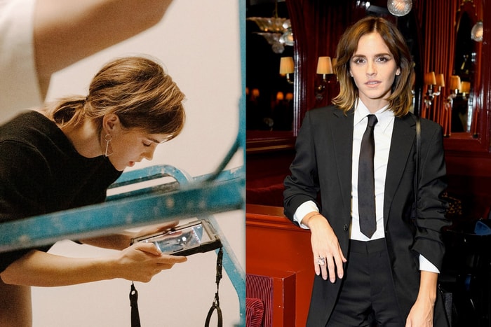 能帥也能美:Emma Watson 出席晚宴,成套西裝 Look 從容迷人!