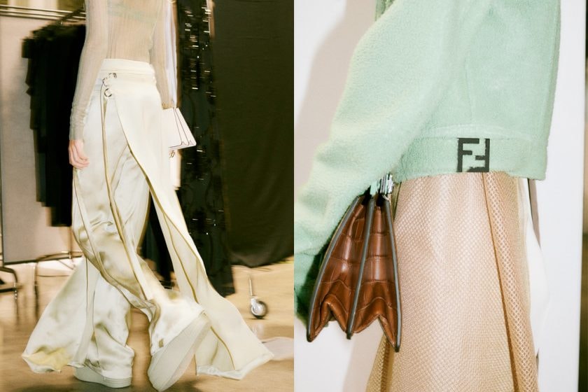 fendi milan mfw 2023 ss kim jones karl handbags detail