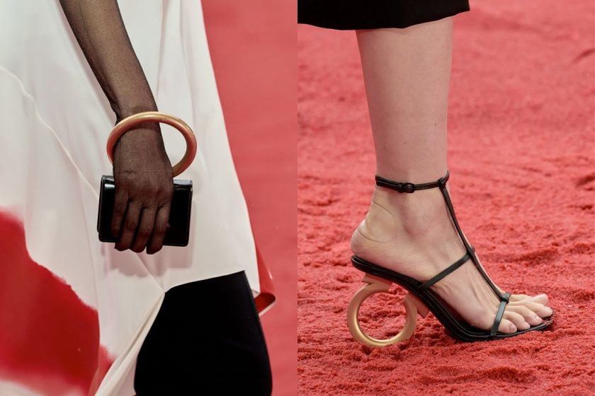 ferragamo Maximilian Davis milan mfw 2023 ss detail runway