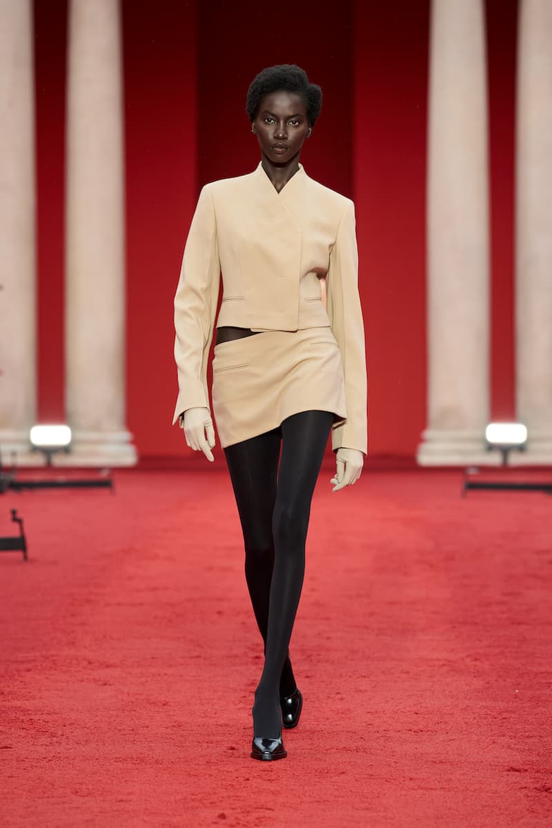 ferragamo Maximilian Davis milan mfw 2023 ss detail runway
