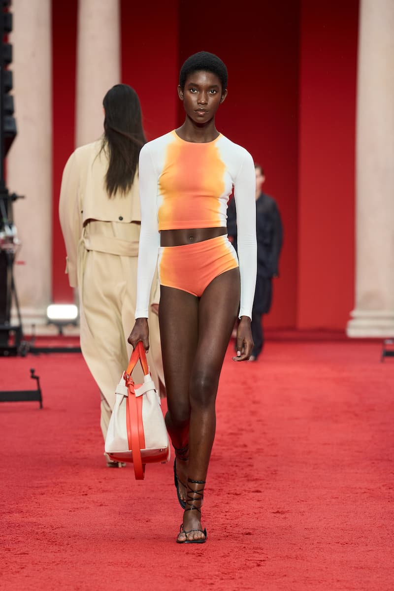 ferragamo Maximilian Davis milan mfw 2023 ss detail runway