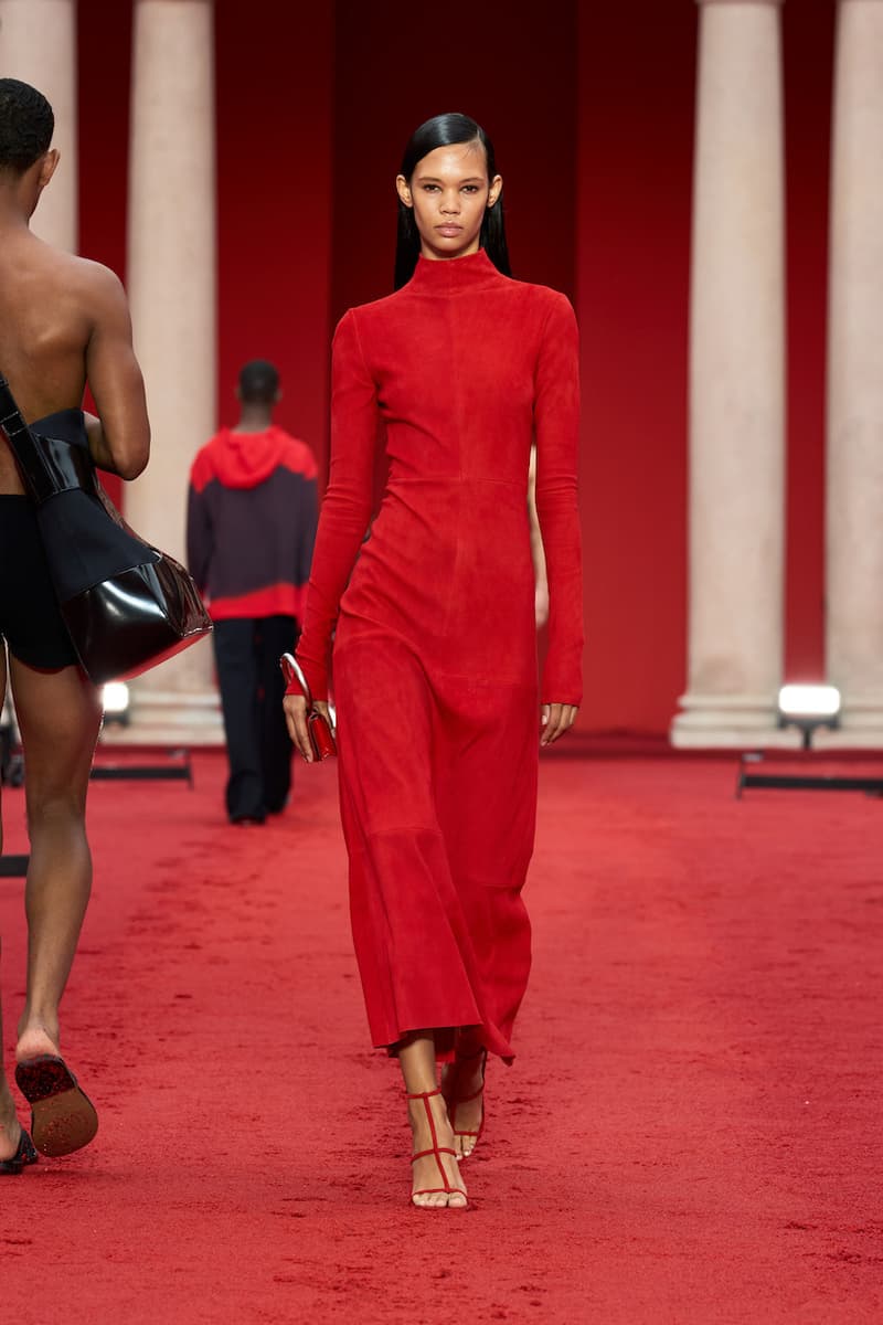 ferragamo Maximilian Davis milan mfw 2023 ss detail runway