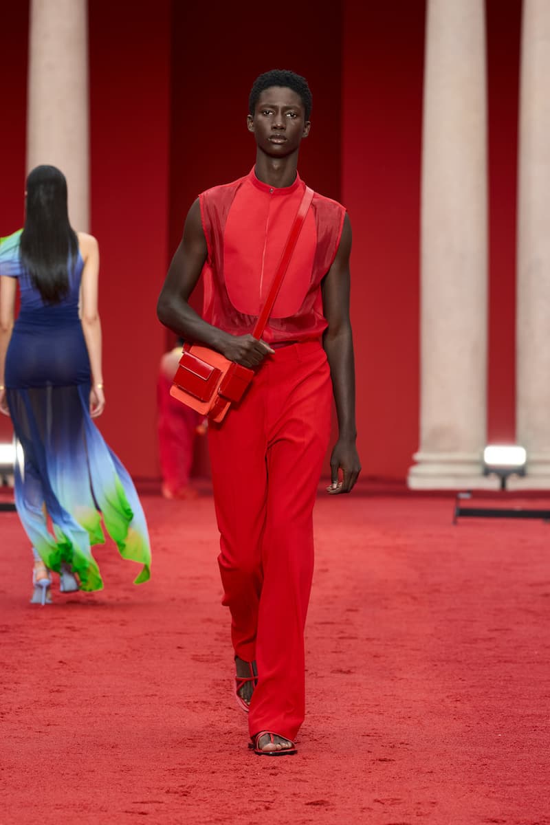 ferragamo Maximilian Davis milan mfw 2023 ss detail runway